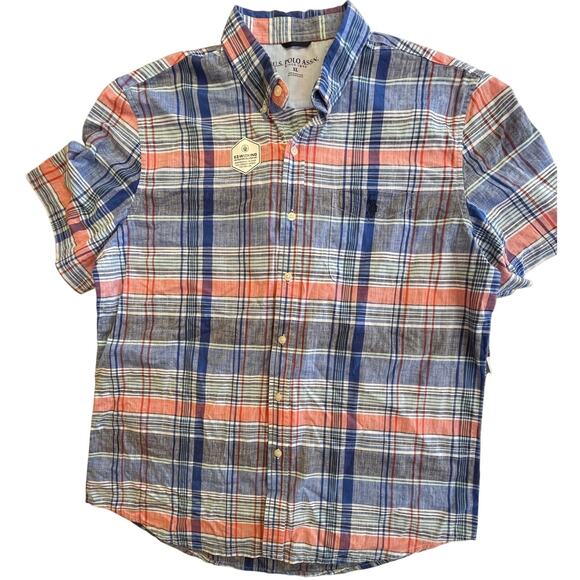 Mens New with Tags XL US Polo Button Down Shirt - Picture 1 of 4
